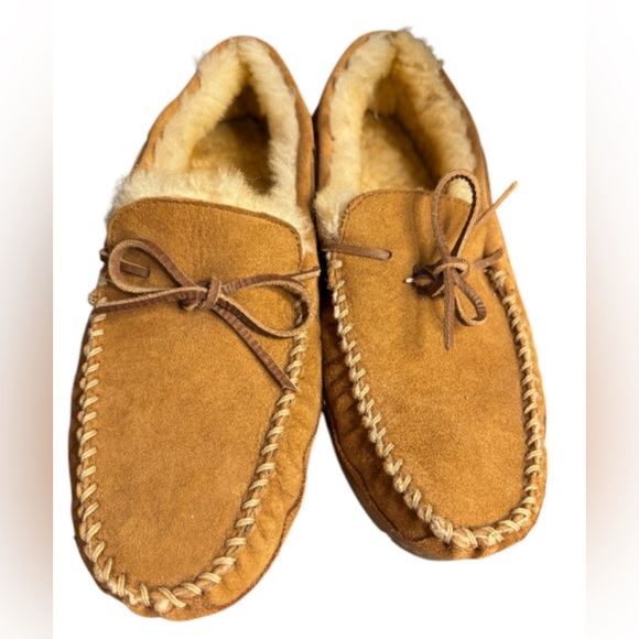 LL Bean Warm men’s house shoes size 13 slippers - Picture 1 of 4